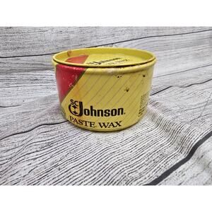 1988 SC Johnson Paste Wax—1 lb 1 oz Original Formula FULL!